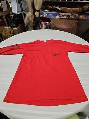 Brew Thru Nags Head NC Andy Capp Surfing Vintage BELTON Long Sleeve Medium Shirt • $50