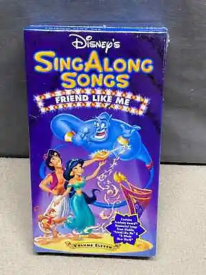 Disney’s Sing Along Songs Friend Like Me Vol. 11 VHS Tape Factory Sealed New • $10.95