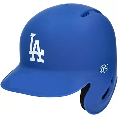 Los Angeles Dodgers Matte Blue MLB Rawlings Replica MLB Baseball Mini Helmet • $29.95