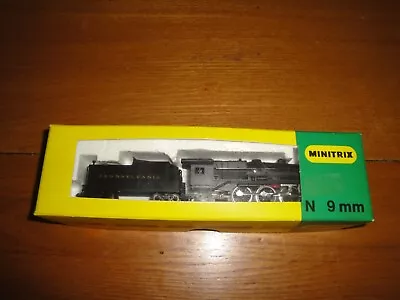 Minitrix West Germany N Scale 4 6 2 K4 Steam Engine PRR Pennsylvania Runs • $74.99
