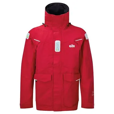 $374.95 • Buy Gill OS2 Offshore Men's Sailing Jacket, Red, Large
