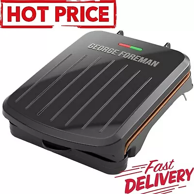 $17.84 • Buy George Foreman 2-Serving Classic Plate Electric Indoor Grill And Panini Press