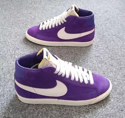 Nike Blazer Suede High Top Trainers Size UK 6 • £29.99