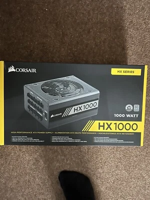 £62.31 • Buy Corsair HX Series HX1000 Fully Modular PSU 1000W