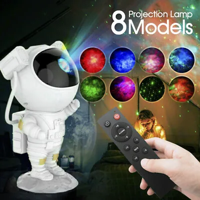 $35.99 • Buy 2022 LED Astronaut Projector Light USB Starry Night Light Bedside Table Lamps AU
