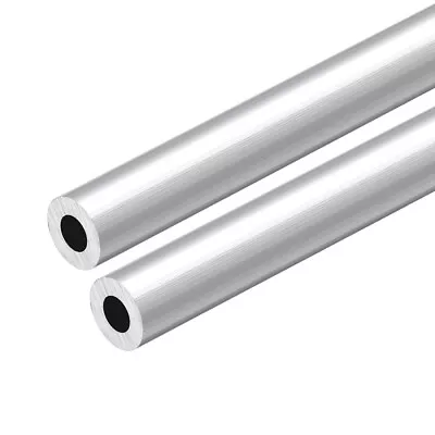 2pcs Aluminum Round Tube Seamless Aluminum Straight Tubing 300mm X 14mm X 7mm • $15.81