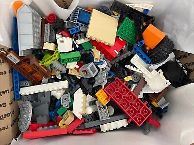 5 Pounds LEGO Bulk Lot Random Bricks Parts Pieces Building Plates Block Washed • $38