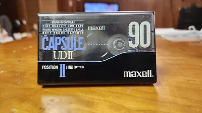 MAXELL CAPSULE UD II 90 Min Type II High Bias - New Sealed • $19.99