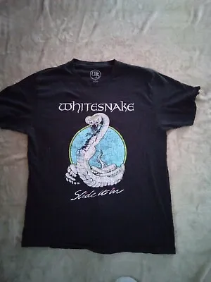 Whitesnake Slide It In Anniversary Tour Shirt Large Purchased At Show Exc Cond • $25.99
