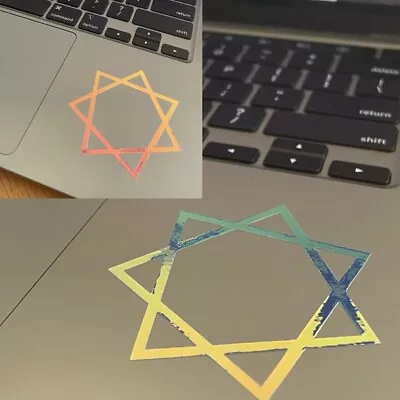 $4.25 • Buy Tool Band Sticker Vinyl Decal 2.3” Heptagram Removable Holographic