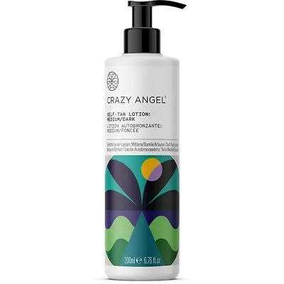 £12.49 • Buy Crazy Angel - Salon & Retail - Self-Tan Lotion Medium/Dark
