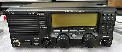 ICOM IC-M710 Professional Marine High-Frequency SSB Radio (NO RESERVE AUCTION) • $369