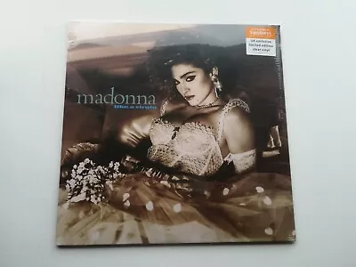 Madonna Like A Virgin Sainsbury's Clear LIMITED VINYL  RECORD  SEALED • £27.99