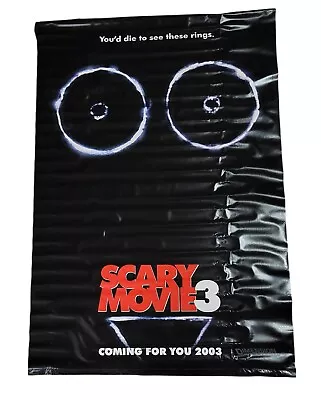 Orig. 2003 Scary Movie 3 Large Vinyl Movie Theatre Poster 48 X70  • $30