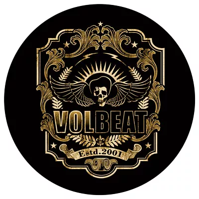 VOLBEAT SKULL GOLD Sticker Aufkleber Wasserfest  • $5.90