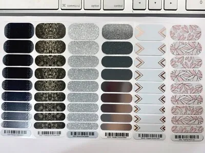 $6 • Buy JAMBERRY *6* Half Sheets - Silver Chrome Mirror & Others REDUCED PRICE ~ NEW ~