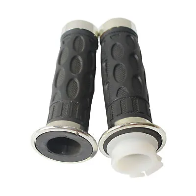 Throttle Handlebar Hand Grips For 50cc - 250cc Engine Scooter Moped Kandi Roketa • $8.95