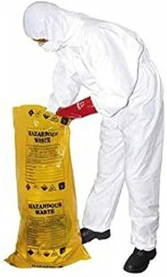 £4.50 • Buy JSP Overall Boiler Suit XXL Hooded White Workwear Coveralls 