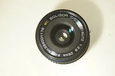 $14 • Buy Soligor Wide-Auto 28mm F2.8 - Canon FD Parts/repair