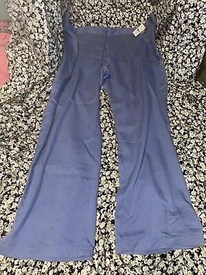 Greys Anatomy Barco Missy Pant Ciel Blue Scrub Pants Size XXL 2XL Cargo NEW • $14.87