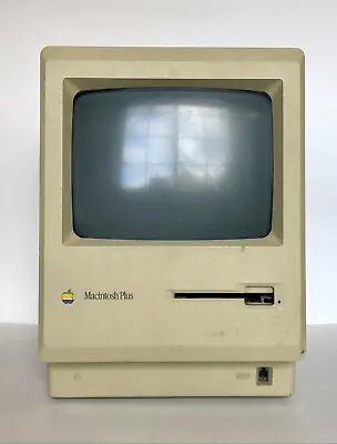 Vintage Apple Macintosh Plus 1MB M0001A - For Parts - Rare 1988 • $129