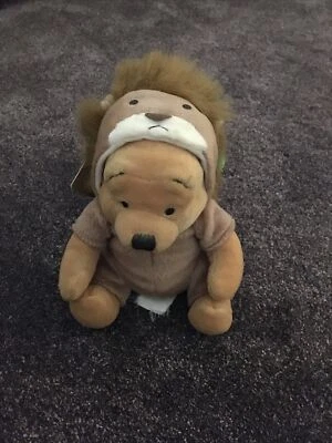 £7 • Buy Disney Store Exclusive Winnie Pooh Dress Up Plush Lion Costume Cute Rare Tags