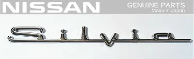 NISSAN GENUINE OEM  S14 Silvia Rear Trunk Badge Emblem JDM 200SX • $56
