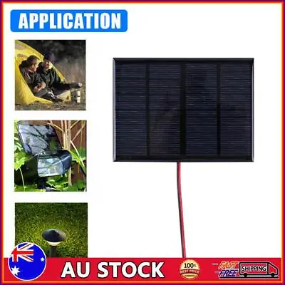 Mini Solar Panel 2-12V Small Cell Module Polysilicon Board DIY Solar Charger AUS • $9.77