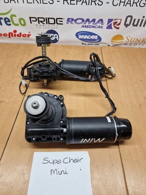£199.99 • Buy Supachair Mini Electric Wheelchair Parts Electric Motors Pair
