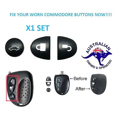 1X  Holden Commodore Key Buttons SET VS VT VX VY VZ WH WK WL • $3.35