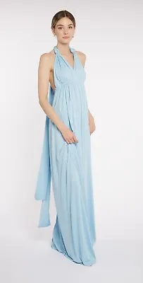 Women Maxi Multiway Wrap Dress Bridesmaid Cocktail Evening Party Infinity Dress • £24.18