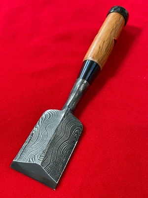 £160.09 • Buy Japanese Chisel Dovetail Chisel Shinogi Nomi  42mm Mokume Blue Steel#2