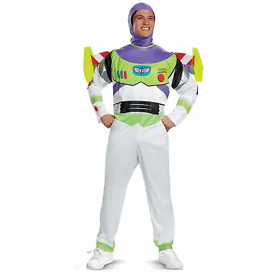 £72.99 • Buy Mens Official Disney Classic Buzz Lightyear Costume Adult Toy Story Fancy Dress