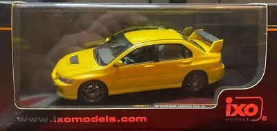 IXO 1/43 MITSUBISHI LANCER EVO 9 IX 2006 YELLOW Model Car • $69.95