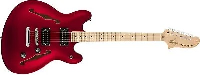 $299.99 • Buy Squier By Fender Affinity Starcaster - Maple - Candy Apple Red
