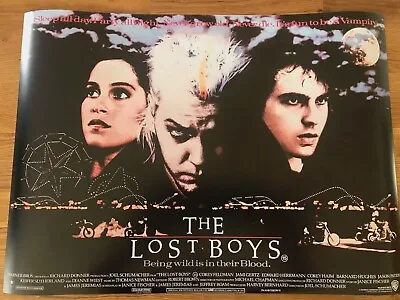 Movie Poster The Lost Boys 420mm X 594mm ( size Is A2) • £3.99