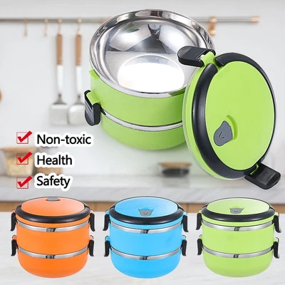 $17.59 • Buy Kids Adult Trave Thermos Vacuum Warmer Food Container Hot Food Flask Lunch Box