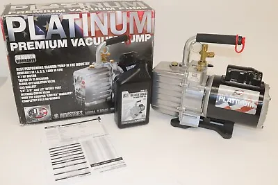 $399.99 • Buy JB Industries DV-200N PLATINUM 7 CFM 2 Stage Vacuum Pump ( READ )