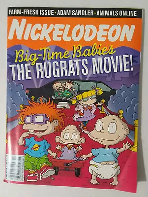 Nickelodeon Magazine (November 1998) Rugrats Adam Sandler Lois Lowry; RARE • $24.99