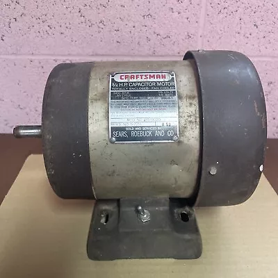 Craftsman 103 113 Table Saw 3/4 HP Motor 115.19220 W/ Switch 1959 S-7711 • $99