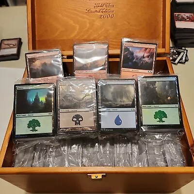 MTG - 80x NM - Basic Lands - Sealed Land Pack - Bundle Fat Pack (1 Pack) • $8.95