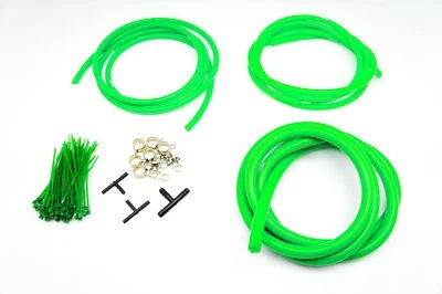 $28.99 • Buy AUTOBAHN88 Engine ROOM Silicone Air Vacuum Hose Dress Up Kit DIY GREEN Fit FORD