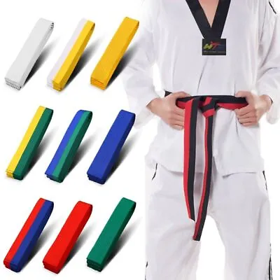 Karate Taekwondo Ribbon Twister Rank Belts Karate Belts Taekwondo Belts • £4.66