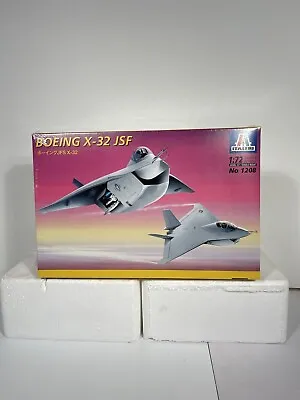 Italeri Boeing X-32 JSF Fighter Jet Model Kit No.1208 1:72 Scale 2000 • $40