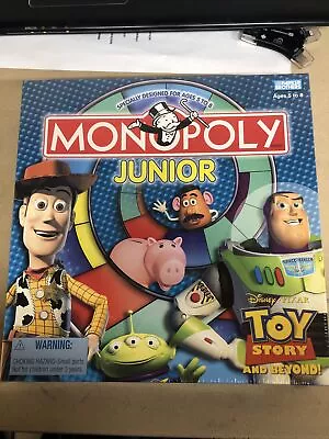 Monopoly Junior Pixar Toy Story And Beyond! Brand New SEALED 2002 HASBRO • $18