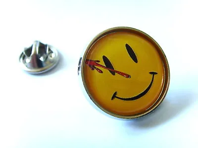Watchmen Smile Lapel Pin Badge Tie Tack Clip Brooch Gift • £4.50