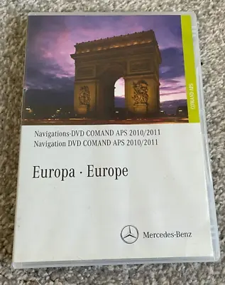 Mercedes Benz Europe 2010-2011 Sat Nav Disc Dvd Rom Europe Satellite Navigation • £23.99