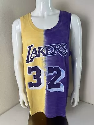 MITCHELL & NESS Men’s LA Lakers Magic Johnson Tank Top Size L • $29.99