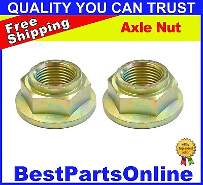 CV Axle Nut M24x2.0 Self Lock NUT-48 For BUICK CADILLAC CHEVROLET FORD (2-pack) • $13.99