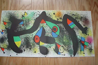 JOAN MIRO Original Lithograph   Ceramiques 1   - Fine Condition • $159